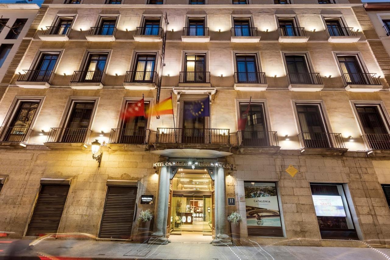 Catalonia Puerta del Sol Hotel Madrid Exterior foto